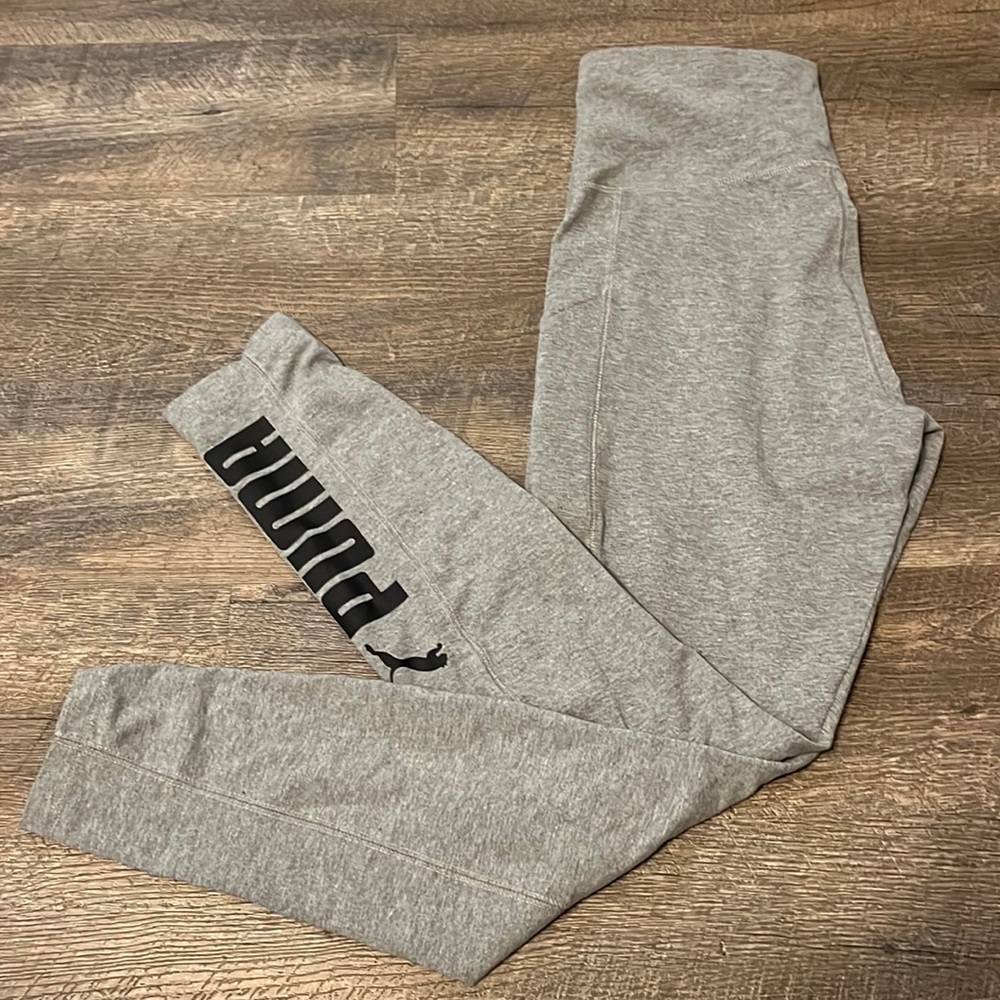Gray Puma Leggings